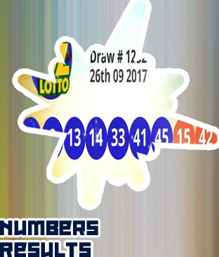 Latest lottery numbers please