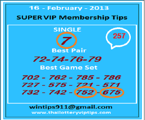 Take A Chance To Win Thai Lotto By Thailand Lottery Agent Tips